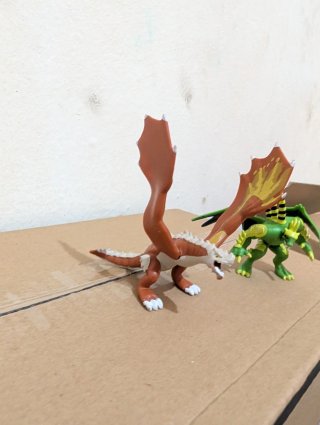Set de 2 Figuras de Acción de Monstruos
