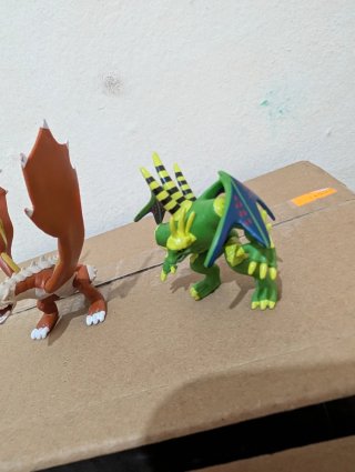 Set de 2 Figuras de Acción de Monstruos