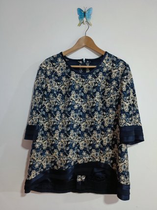 Conjunto Fiesta 3 Piezas Azul Marino XXXL