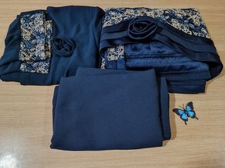 Conjunto Fiesta 3 Piezas Azul Marino XXXL