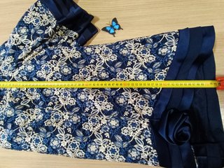 Conjunto Fiesta 3 Piezas Azul Marino XXXL