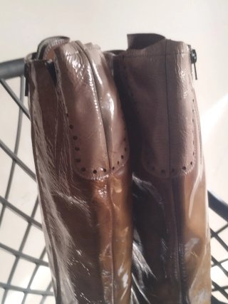 Botas vintage charol Hispanitas