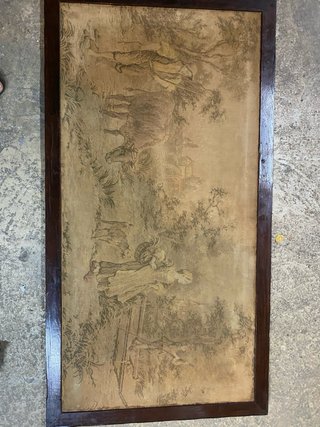 Tapiz antiguo se admiten oferta