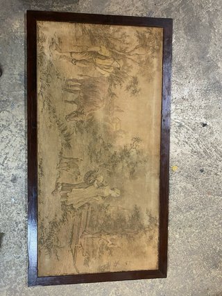 Tapiz antiguo se admiten oferta