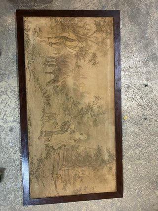 Tapiz antiguo se admiten oferta