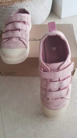 Zapatillas lona Clarks City Vibe K Talla 34