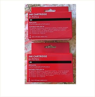 2 Cartuchos Epson T2711 XL Negro