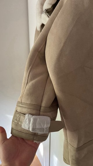 Chaqueta Stradivarius Beige Talla XL