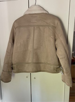 Chaqueta Stradivarius Beige Talla XL