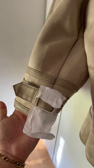Chaqueta Stradivarius Beige Talla XL