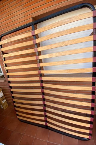 Somier metálico y de madera