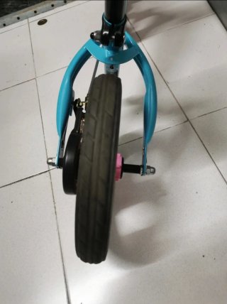 Bici sin pedales B'TWIN azul y rosa