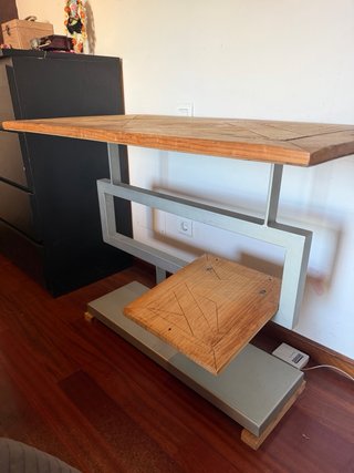 Tavolo in Legno e Acciaio