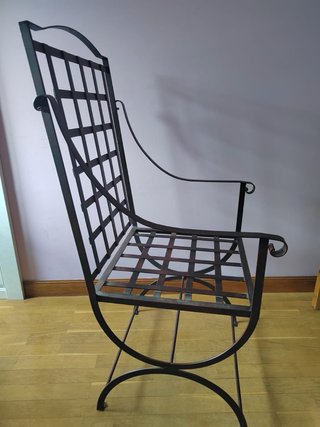 Silla de Hierro Forjado