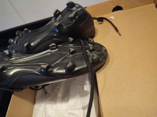 Botas Adidas tacos negras talla 40