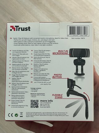 Webcam Trust Trino HD 720p