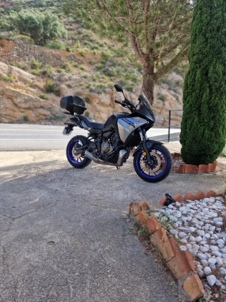 Yamaha Tracer 7 GT 2024 Negra/Plata