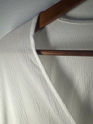 Chaqueta de verano Stradivarius blanca