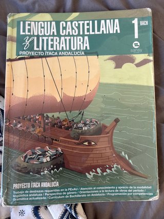 Libro Lengua Castellana y Literatura 1 Bach Sansy