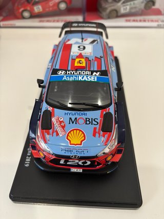 Coche rally escala 1/24 hyundai i20 coupe