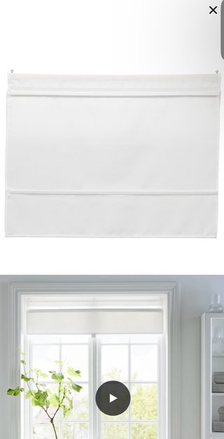 Estor Plegable Ikea RINGBLOMMA 10x160cm