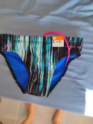 Bañador Natación Slip Nabaiji Talla M