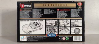 Maqueta Coche Burago Chevrolet Corvette 1998