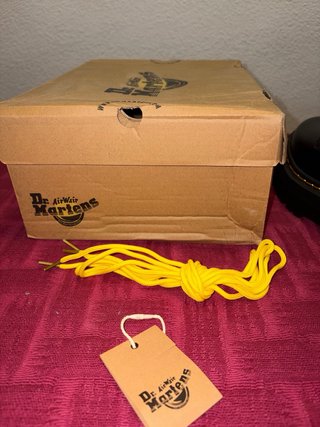 Botas Dr. Martens Negras Plataforma