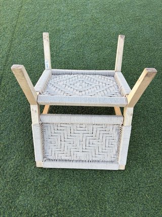 Sillón Palawan madera y cuerda