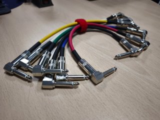 Set de 6 Latiguillos para Pedal de Guitarra