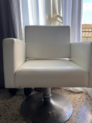 Silla de Peluquería Blanca