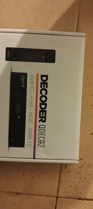 Decodificador Q-Bell QDEC82 DVB-T2 HEVC