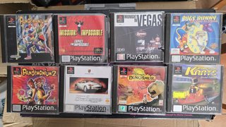 Lote 8 Juegos PS1 Originales