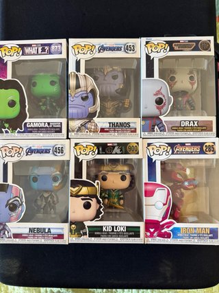 Pack 6 Funko Pop Marvel