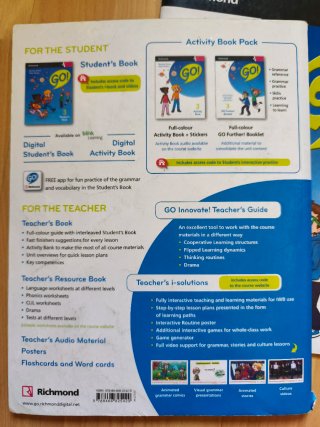 Libro inglés GO! 3