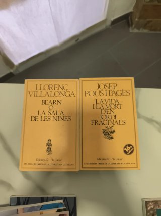 Pack dos libros catalán