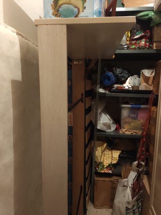 Mueble de Dormitorio con Cama Nido azúl y gris
