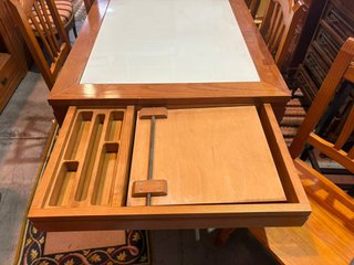 MESA PROVENZAL CON 6 SILLAS