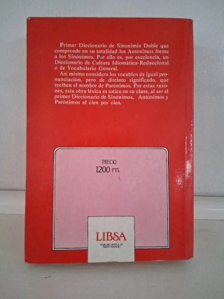 MIGUEL DOEZIS -DICCIONARIO DE SINONIMOS, ANTONIMOS