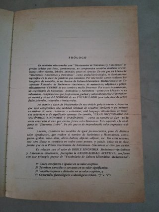 MIGUEL DOEZIS -DICCIONARIO DE SINONIMOS, ANTONIMOS