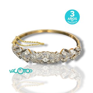 PULSERA ORO AMARILLO 18K CON UNA MEDALLA 11,70GR
