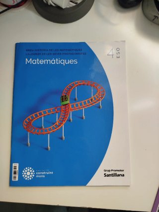 Libro de matemáticas 4 de la ESO