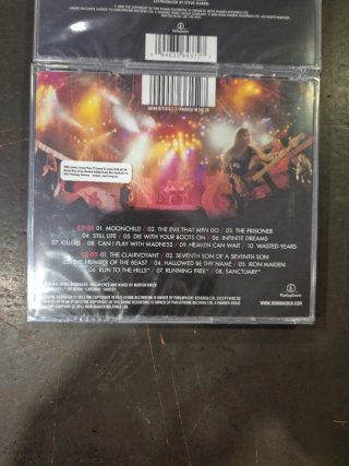 Pack 3 CDs Iron Maiden Live