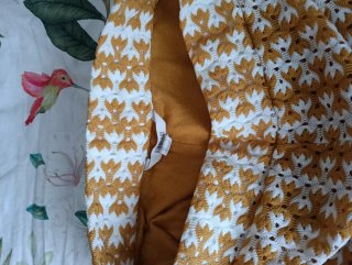 Pantalón de punto estampado