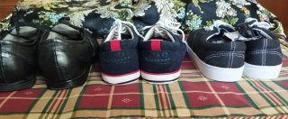 Lote de Zapatos Hombre Talla 41 Negros y Azules