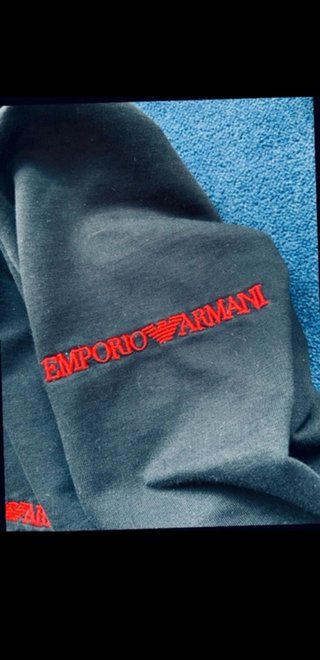 Sudadera EA7 Emporio Armani Negra