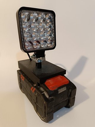 FOCO LED DE 48W PARA BATERÍAS HILTI NURON