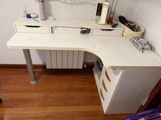 Conjunto habitación: cama, escritorio, zapatero