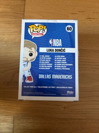 Funko Pop Luka Dončić Dallas Mavericks 60 Special.