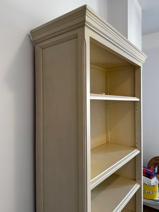 Estantería de Madera Color Crema